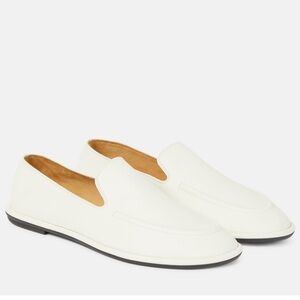 The Row Canal White Loafers